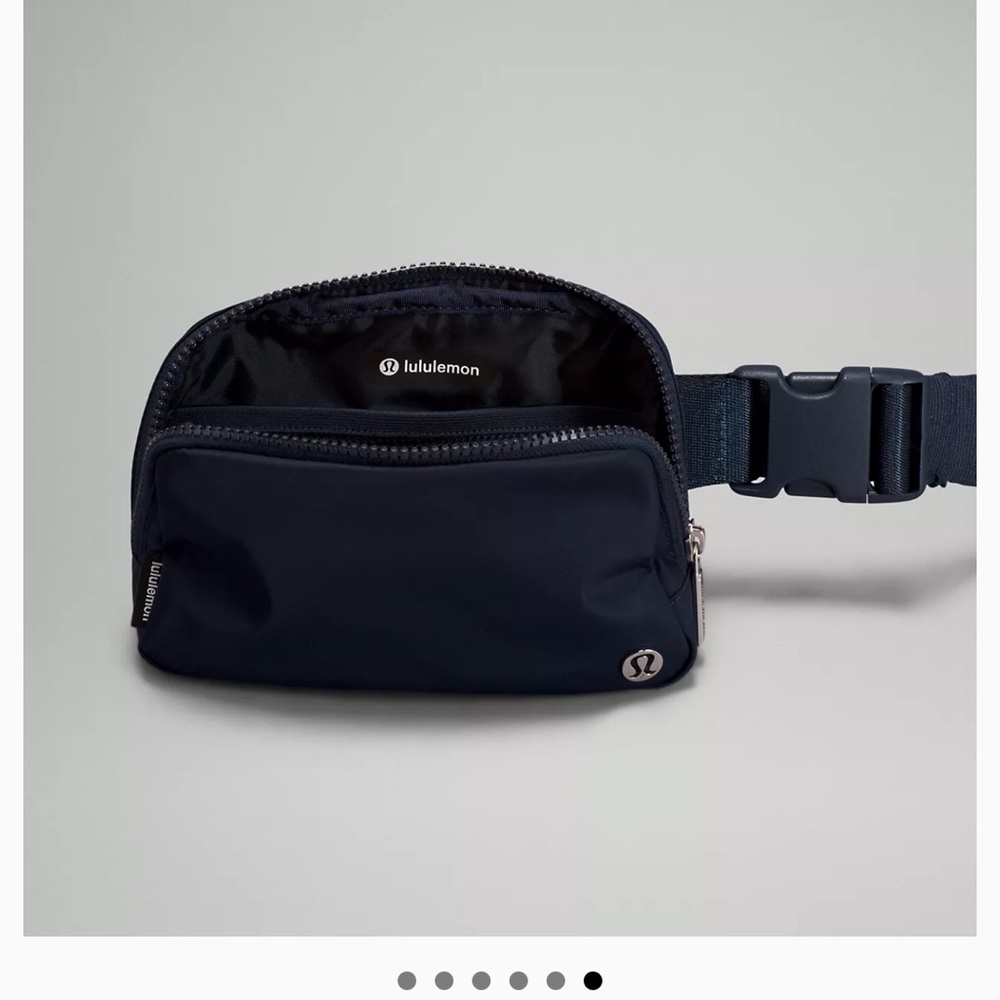 lululemon athletica Black Belt Bag Sleek Minimalist Design